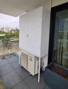 dulap metalic pentru balcon